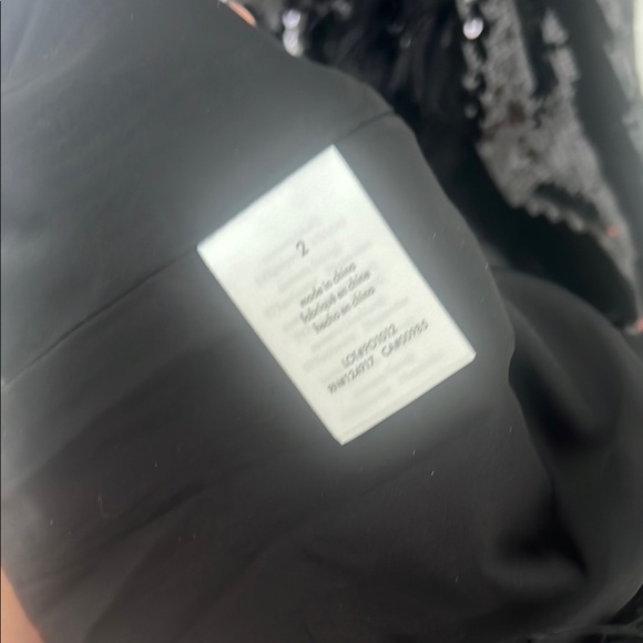 WeWoreWhat Strapless Corset Feathered Gown - Picture 8 of 9